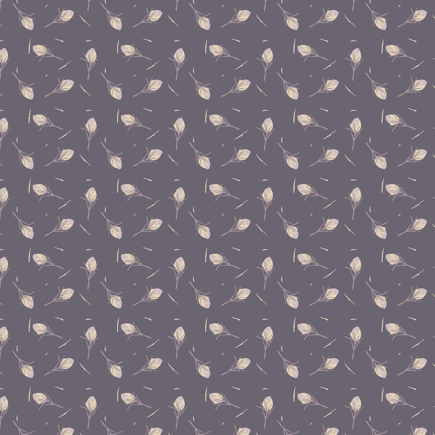 Cotton + Steel-Thistle Lavender-fabric-gather here online