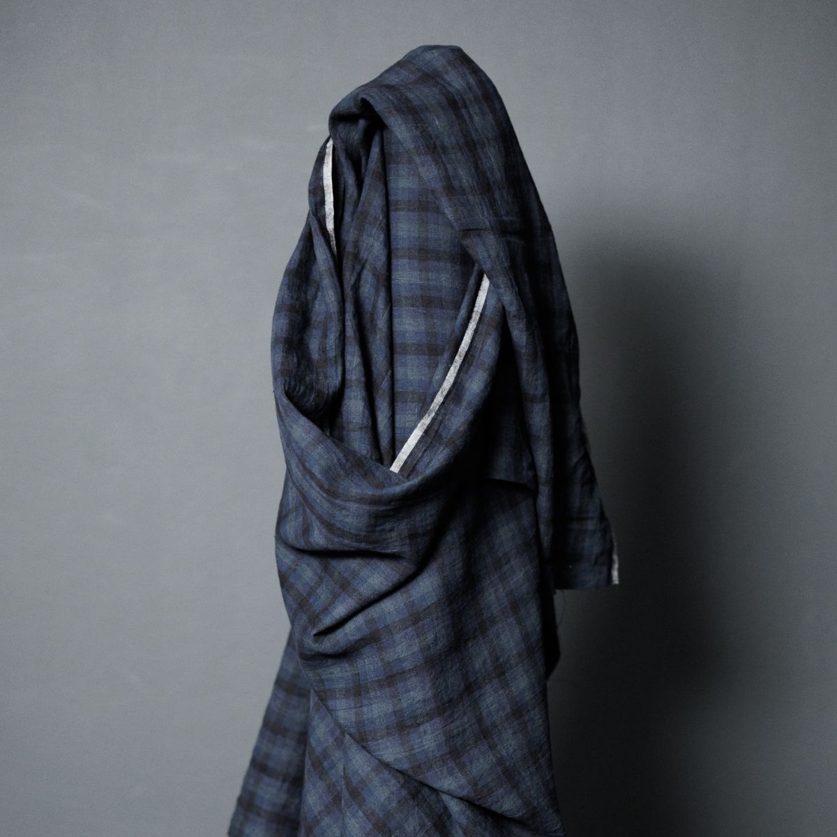 Merchant & Mills-All The Blues European Laundered Linen-fabric-gather here online