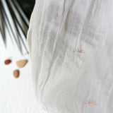 Atelier Brunette - Sunset Off White on Cotton Crepe - - gatherhereonline.com
