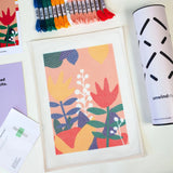 Unwind Studio-Tulips Needlepoint Kit-embroidery kit-gather here online