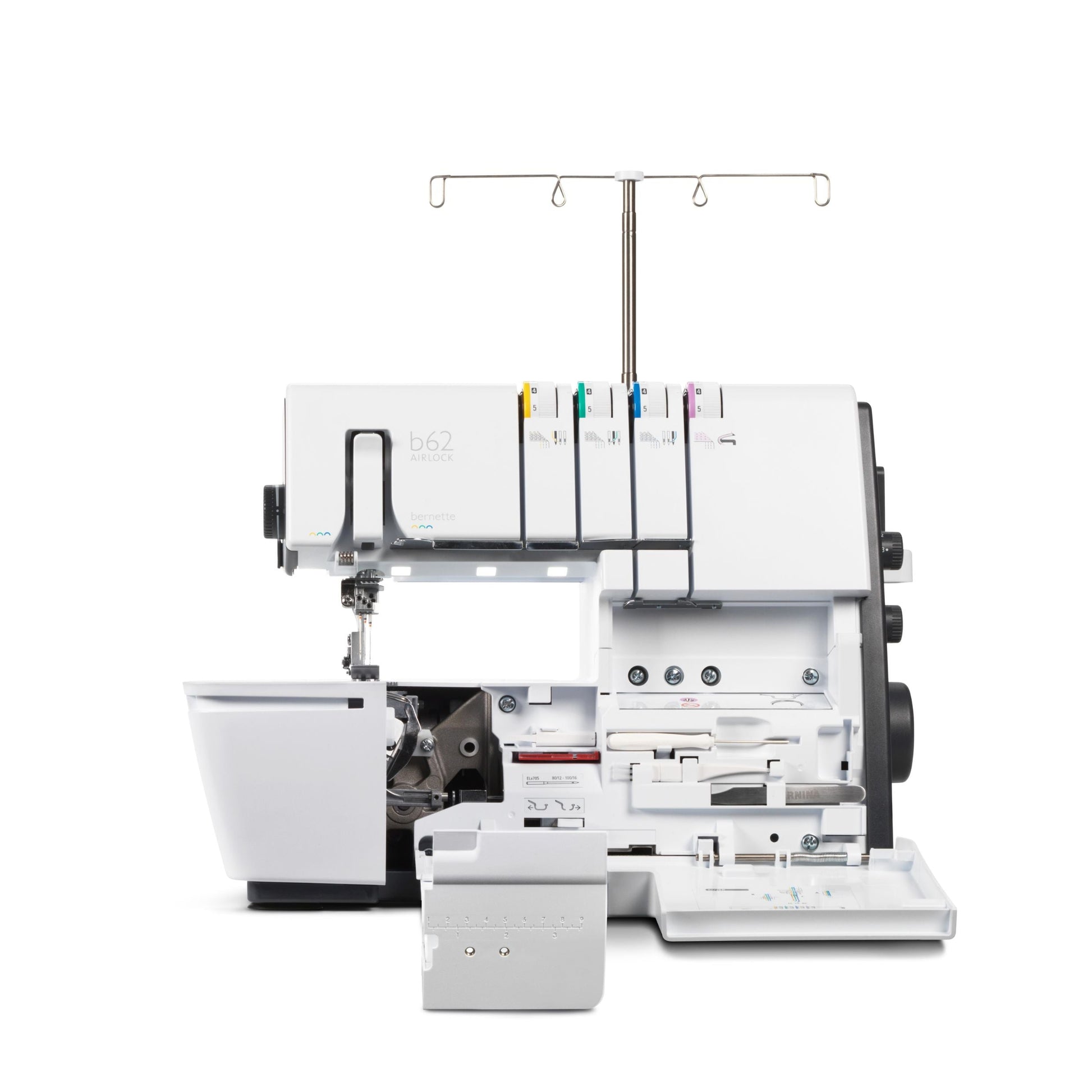 Bernette-b62 AIRLOCK coverstitch-sewing machine-gather here online