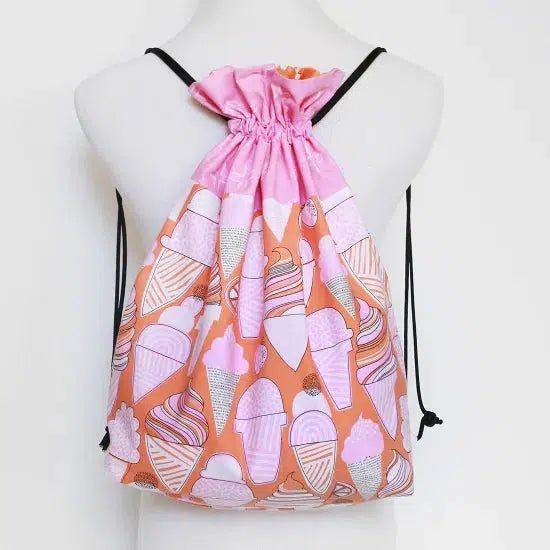 In Color Order - Jeni Baker-Lined Drawstring Bag Expansion Pattern-sewing pattern-gather here online