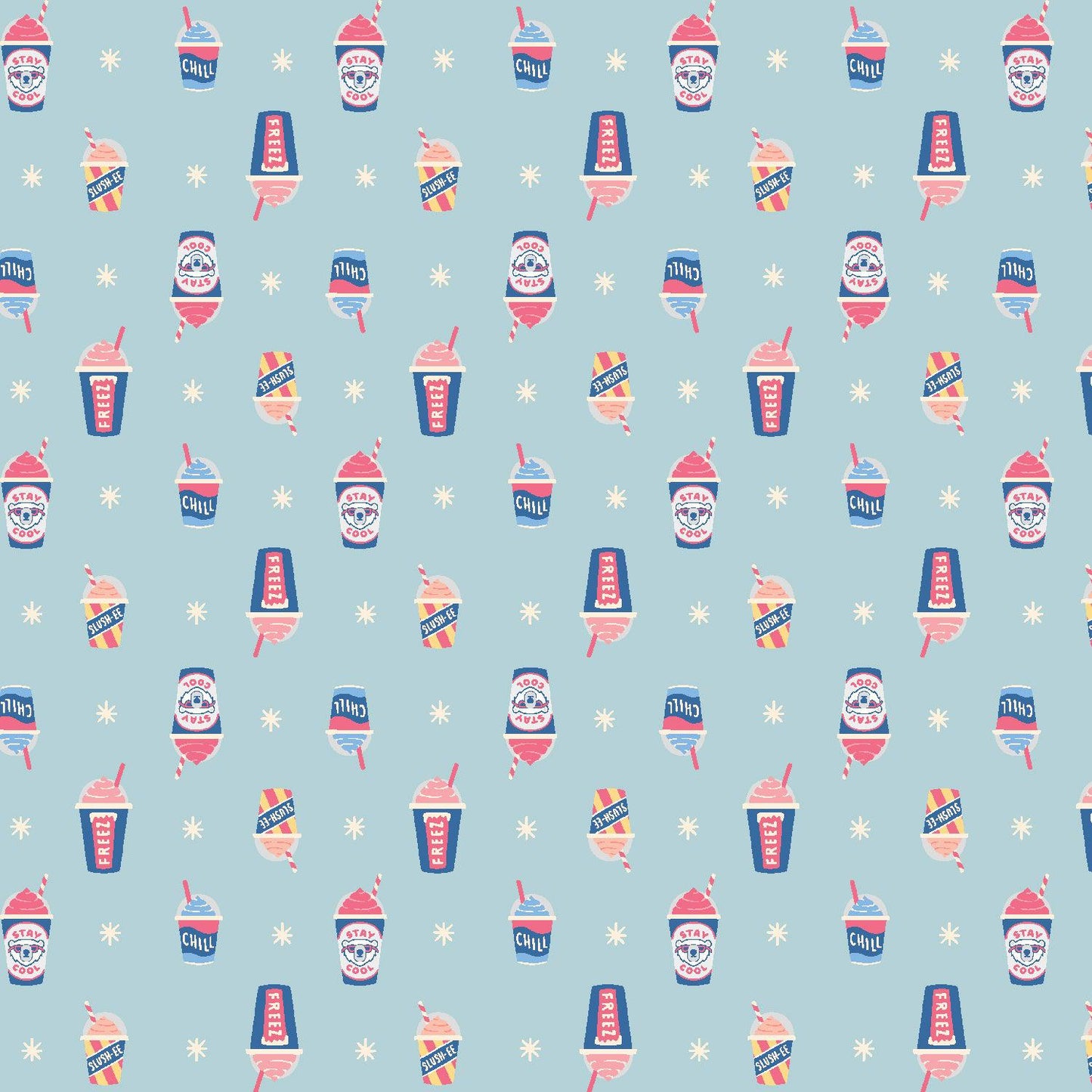 Cotton + Steel-Brain Freeze Blizzard-fabric-gather here online