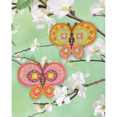 Satsuma Street-Springamajigs: Butterflies - Cross Stitch Kit-xstitch kit-gather here online