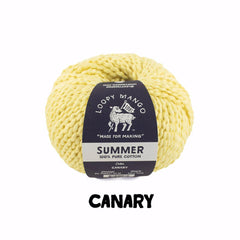 Loopy Mango-Summer-yarn-Canary-gather here online