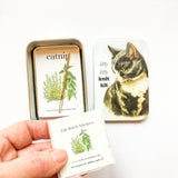 Firefly Notes-Cat Stitch Marker Tin Knit Tool Kit-knitting notion-gather here online