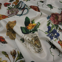Lady McElroy-Marlie Lawn - Cobra Corsage Chantilly Cream-fabric-gather here online