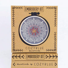 CozyBlue-Autumn Mandala Embroidery Kit-embroidery/xstitch kit-gather here online