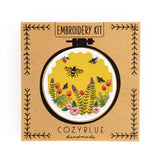 CozyBlue-Bee Lovely Embroidery Kit-embroidery/xstitch kit-Default-gather here online