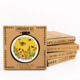 CozyBlue-Bee Lovely Embroidery Kit-embroidery/xstitch kit-Default-gather here online