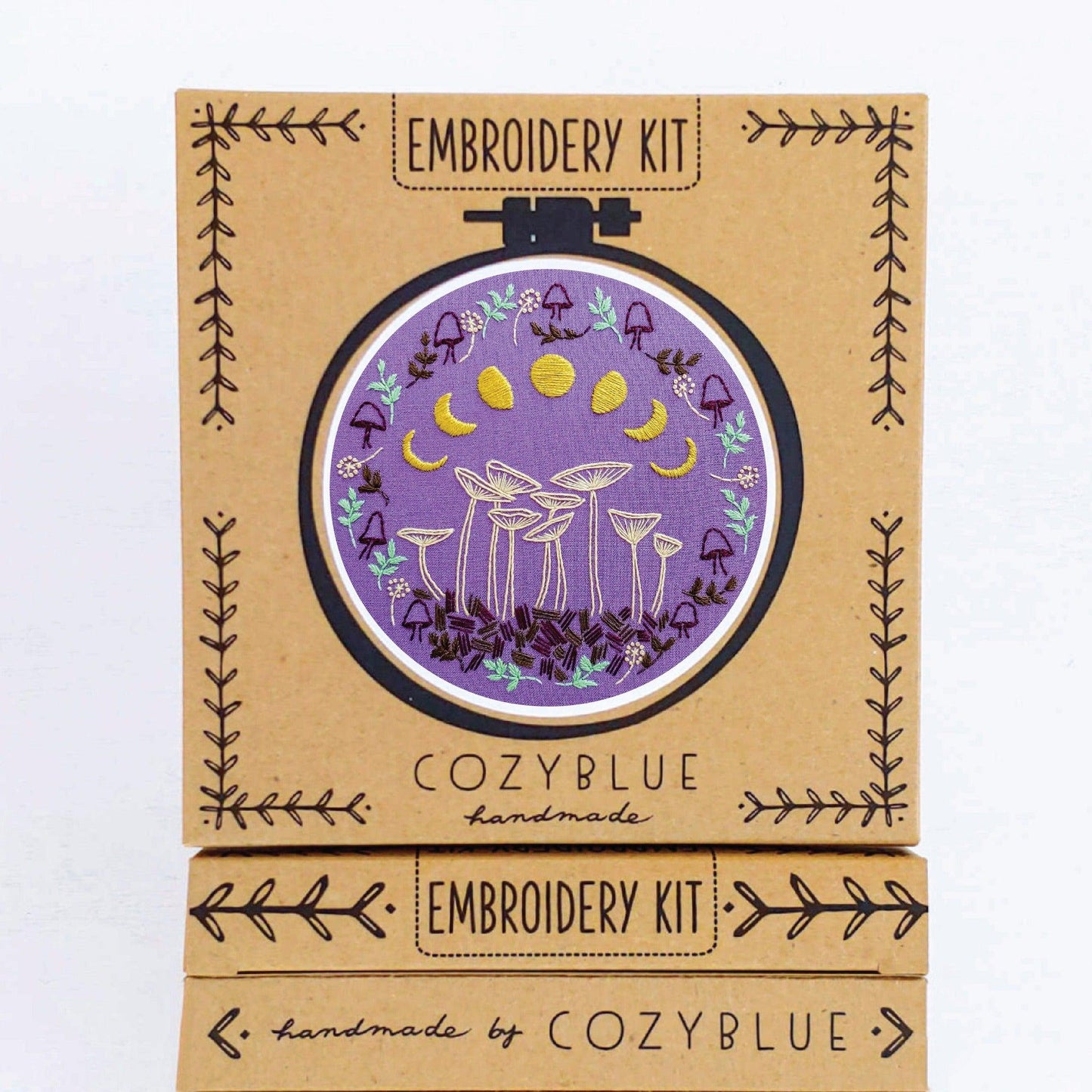 CozyBlue - Fairy Ring embroidery kit - Default - gatherhereonline.com