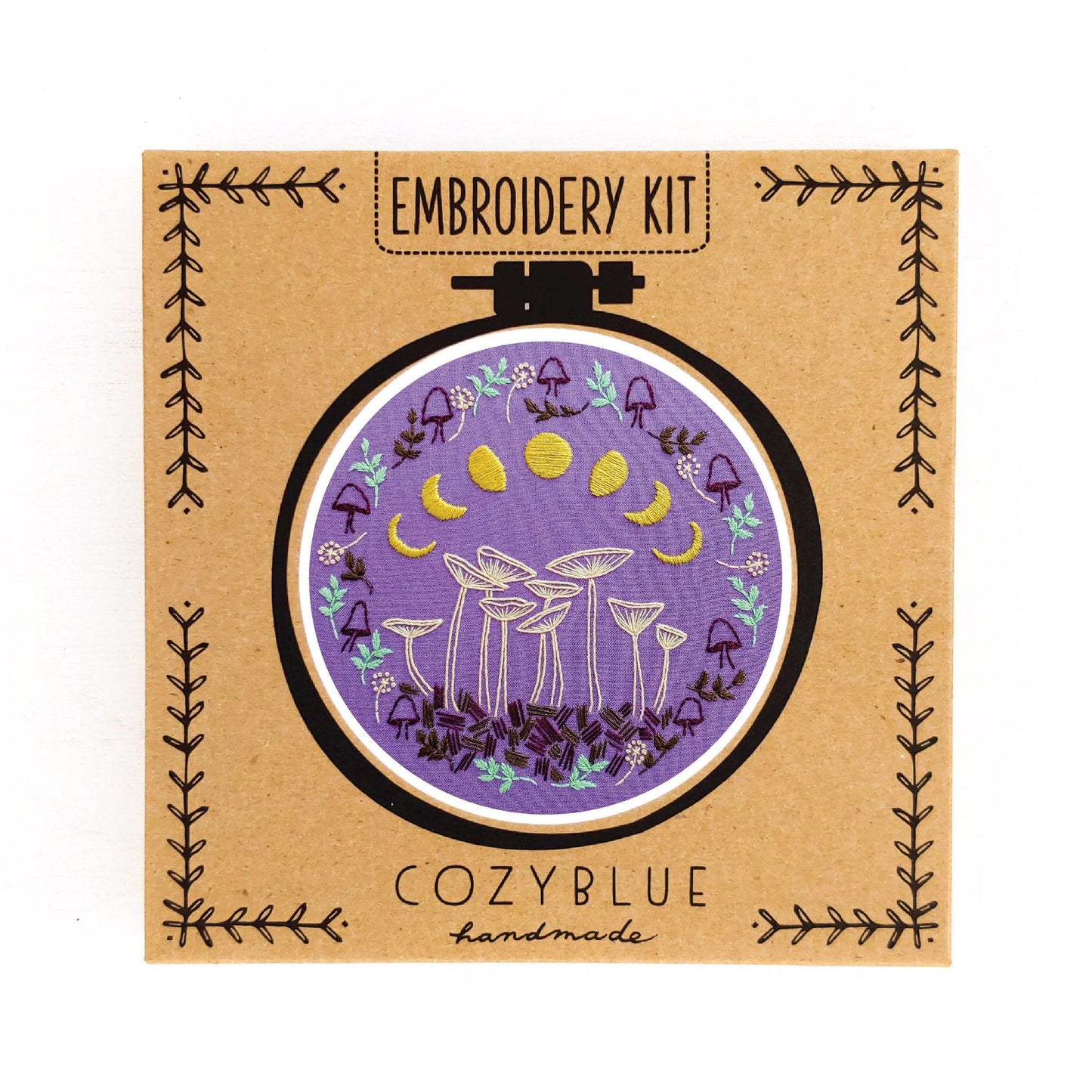 CozyBlue - Fairy Ring embroidery kit - Default - gatherhereonline.com