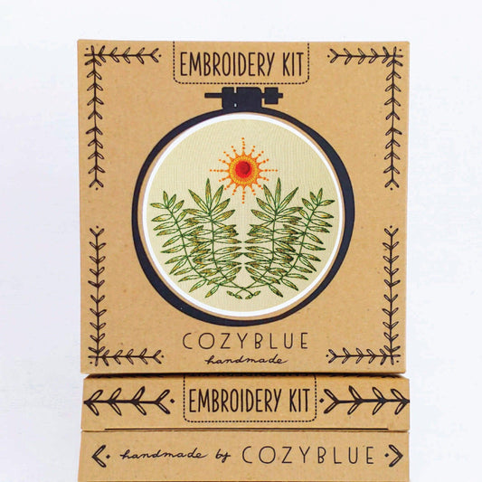 CozyBlue-High Noon Embroidery Kit-embroidery/xstitch kit-gather here online