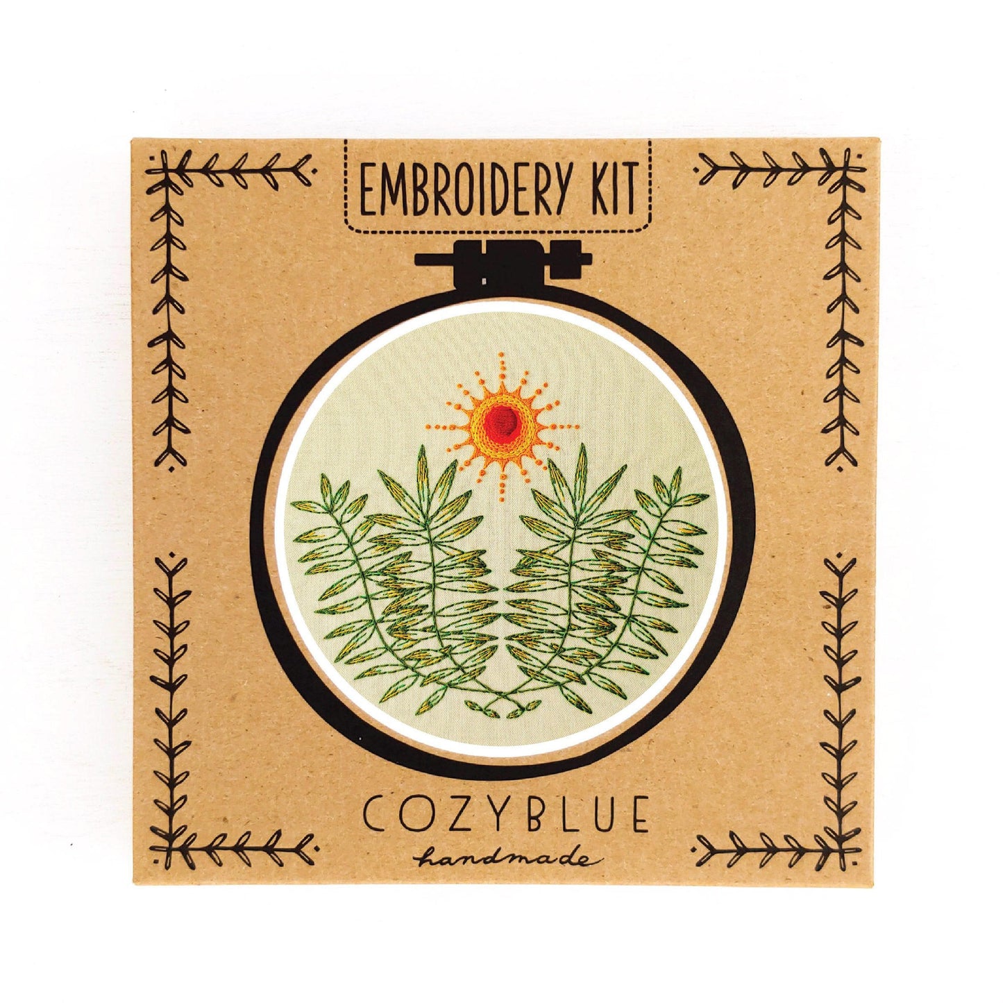 CozyBlue-High Noon Embroidery Kit-embroidery/xstitch kit-gather here online