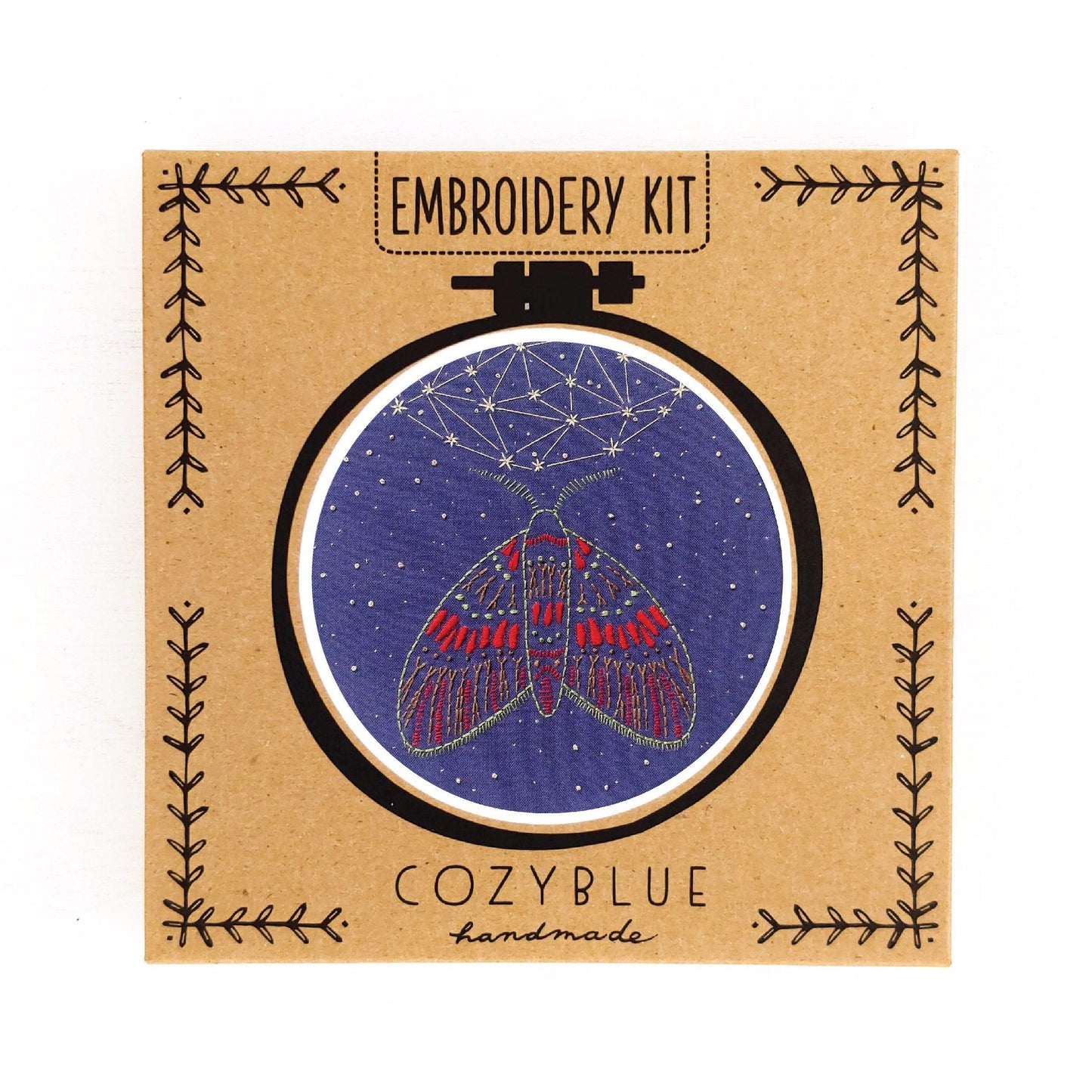 CozyBlue-Midnight Flight embroidery kit-embroidery/xstitch kit-Default-gather here online