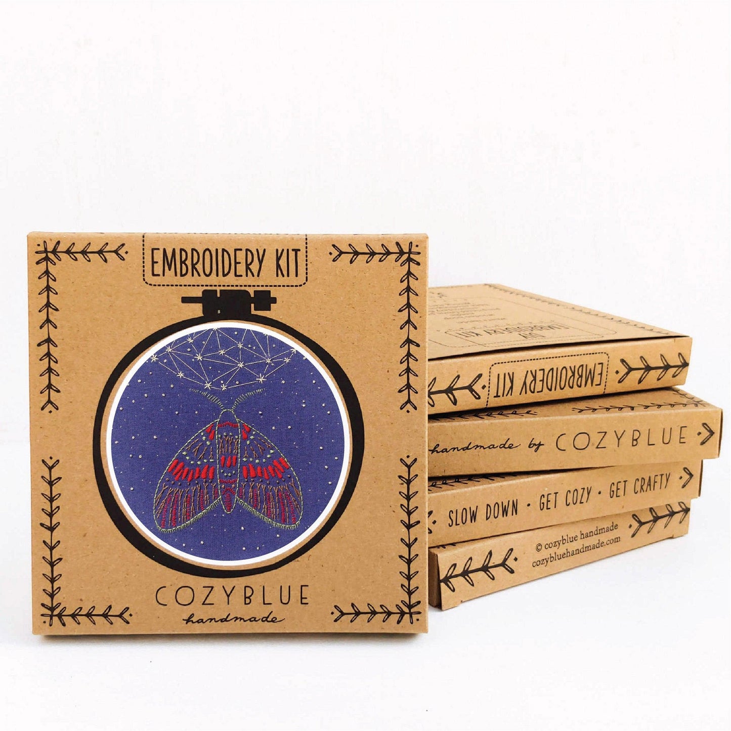 CozyBlue-Midnight Flight embroidery kit-embroidery/xstitch kit-Default-gather here online