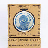 CozyBlue - Sea Captain Embroidery Kit - Default - gatherhereonline.com