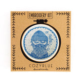 CozyBlue - Sea Captain Embroidery Kit - Default - gatherhereonline.com