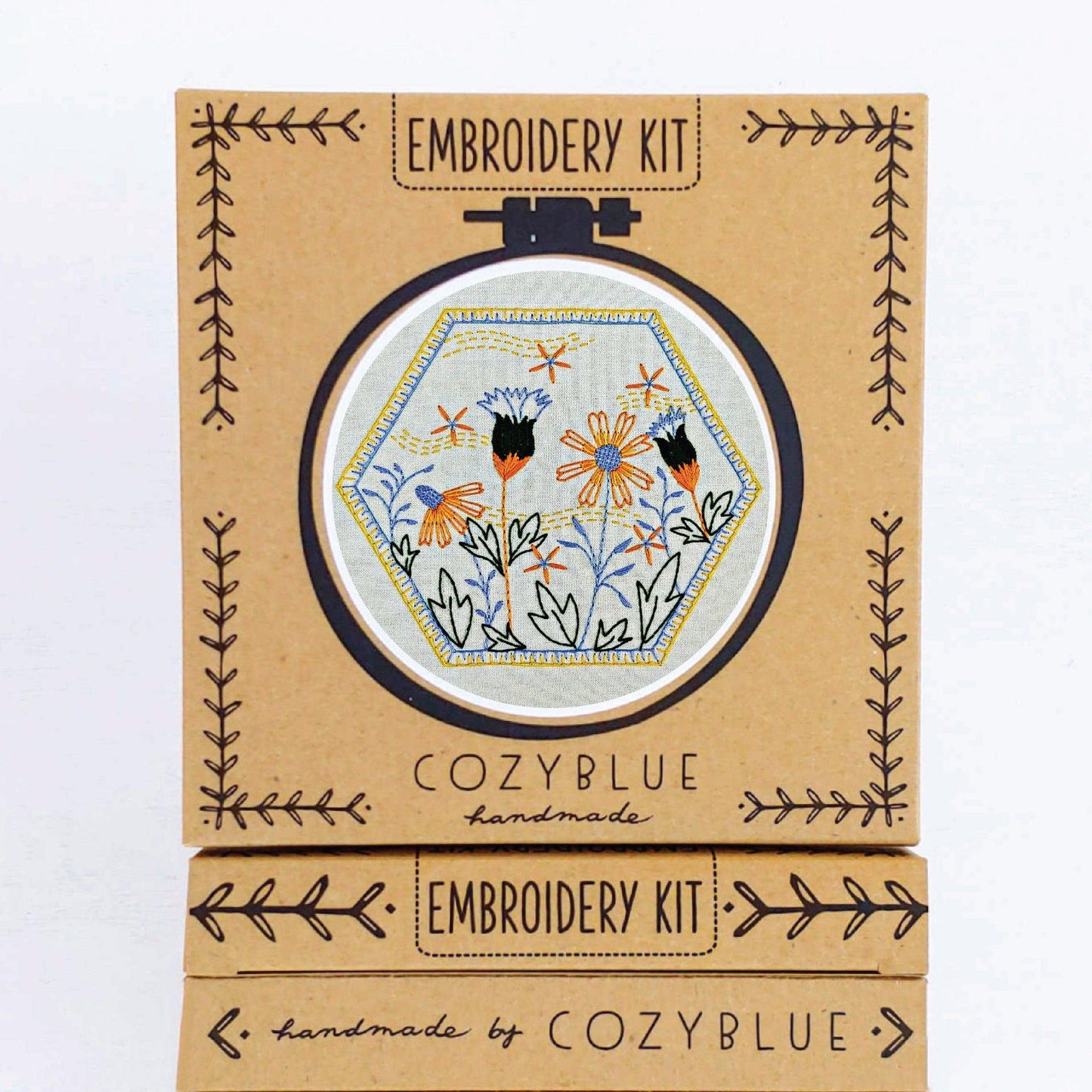 CozyBlue-Summer Breeze Embroidery Kit-embroidery/xstitch kit-gather here online