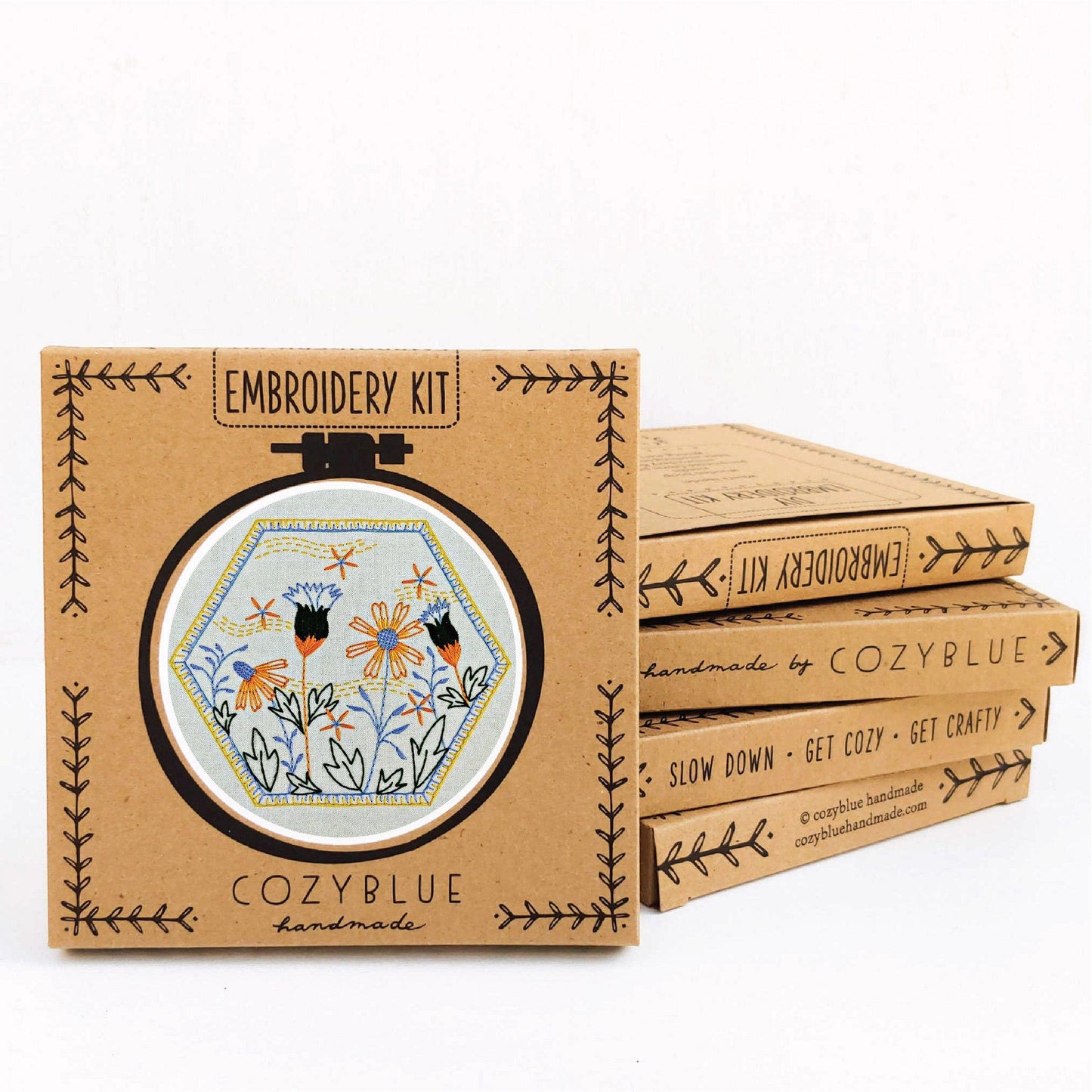 CozyBlue-Summer Breeze Embroidery Kit-embroidery/xstitch kit-gather here online