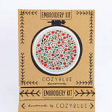 CozyBlue-Wildflower Meadow Embroidery Kit-embroidery/xstitch kit-gather here online