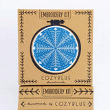 CozyBlue-Winter Snowflake Embroidery Kit-embroidery/xstitch kit-gather here online