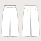 Assembly Line-Culottes Pattern-sewing pattern-gather here online