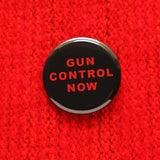 Word For Word-Gun Control Now Pinback Button-accessory-gather here online