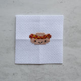 Marvling Bros-Kawaii Hot Dog Mini Cross Stitch Kit in a Matchbox-xstitch kit-gather here online