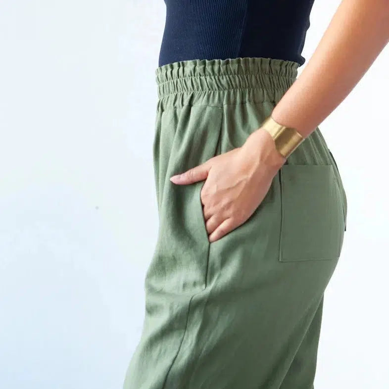 True Bias-Dani Short & Pant Pattern-sewing pattern-gather here online