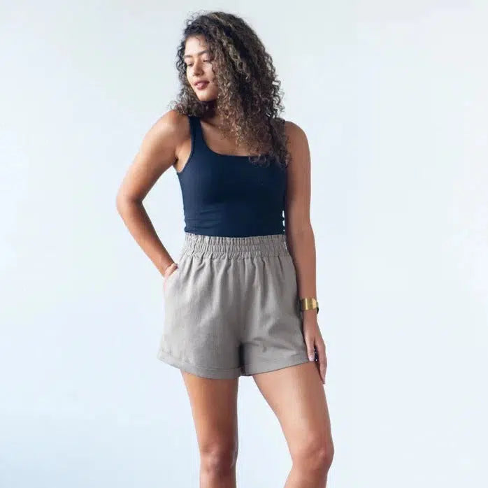 True Bias-Dani Short & Pant Pattern-sewing pattern-gather here online