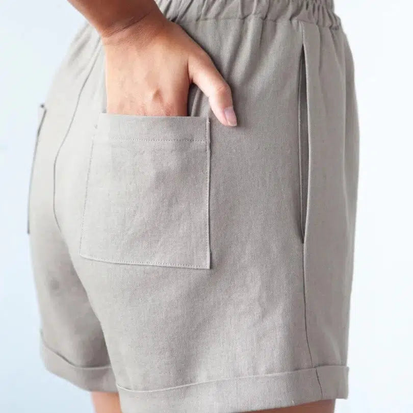 True Bias-Dani Short & Pant Pattern-sewing pattern-gather here online