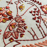 Hook, Line & Tinker-Folk Fox Embroidery Kit-embroidery kit-gather here online