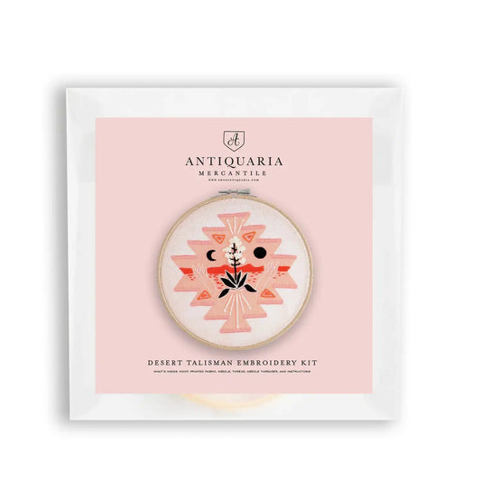 Antiquaria-Agave Talisman 6" Embroidery Kit-embroidery kit-gather here online