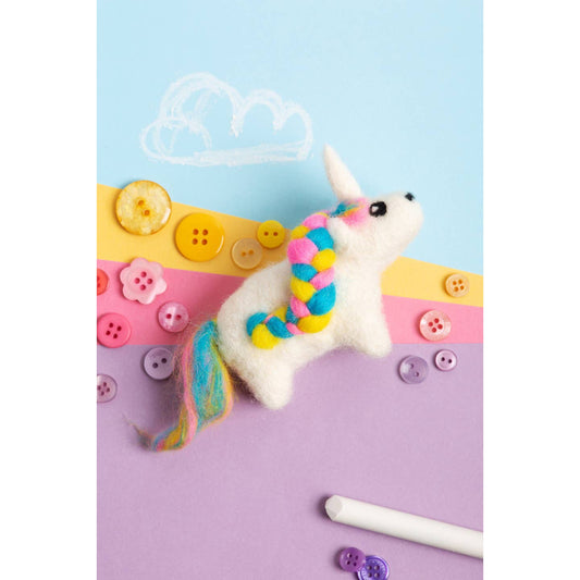 Hawthorn Handmade-Unicorn Mini Needle Felting Kit-craft kit-gather here online