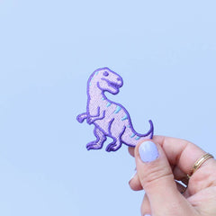 Malicieuse-T-Rex Iron-on Patch-accessory-gather here online