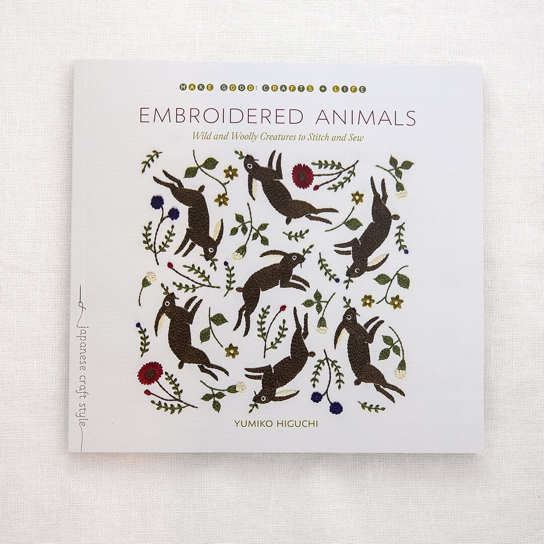 Roost Books-Embroidered Animals-book-gather here online
