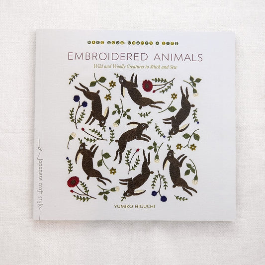 Roost Books-Embroidered Animals-book-gather here online