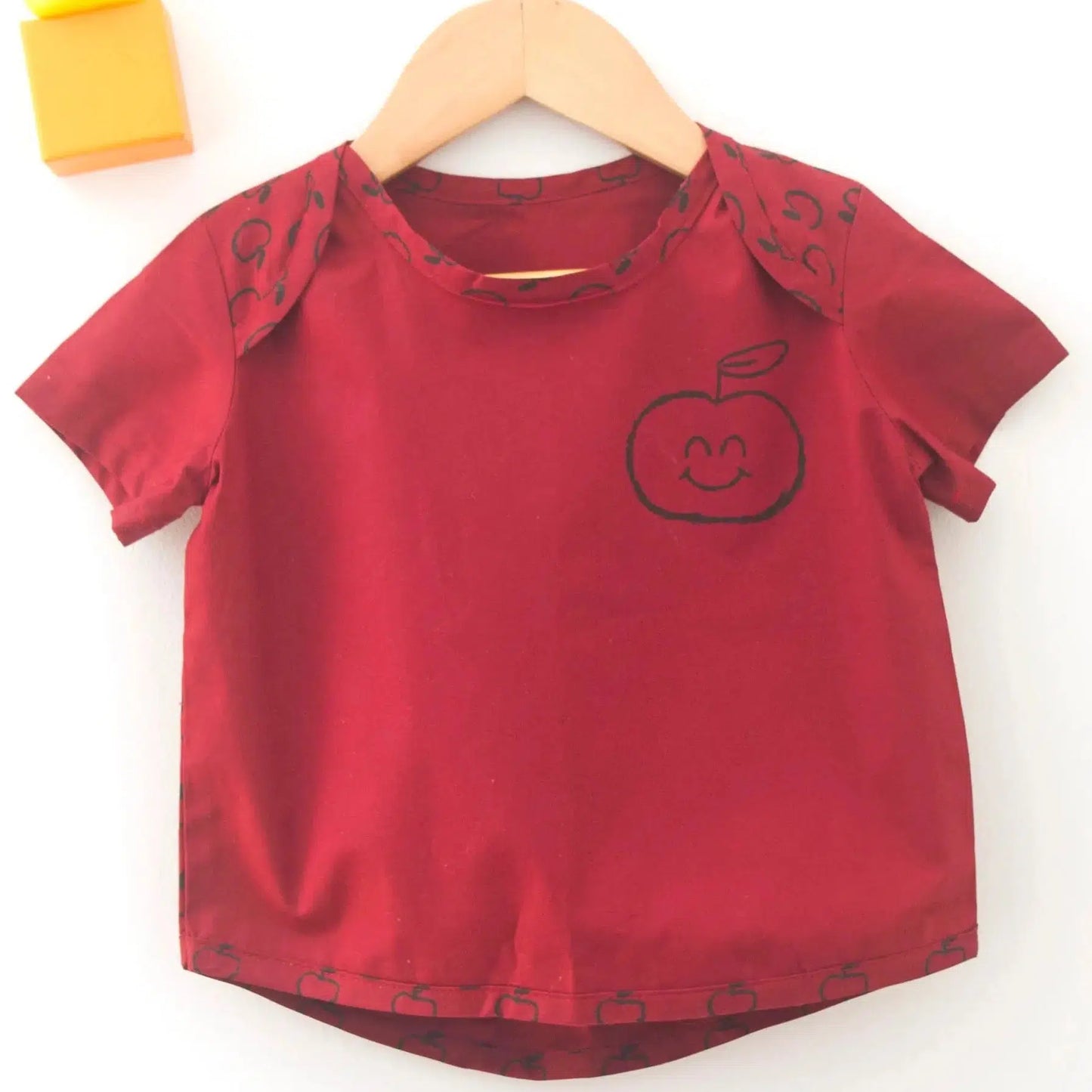 Fionna Hanna-Apple Shirt Sewing Pattern-sewing pattern - kids-gather here online