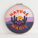 Antiquaria-Nature is Magic 6" Embroidery Kit-embroidery kit-gather here online