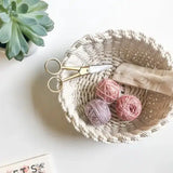 Flax & Twine-Twined Woven Rope Bowl Kit-craft kit-gather here online