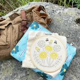 Hook, Line & Tinker-Bee Kind, Dandelion Embroidery Kit-embroidery kit-gather here online