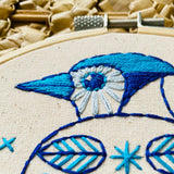 Hook, Line & Tinker-Blue Jay Embroidery Kit-embroidery kit-gather here online