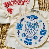 Hook, Line & Tinker-Blue Jay Embroidery Kit-embroidery kit-gather here online