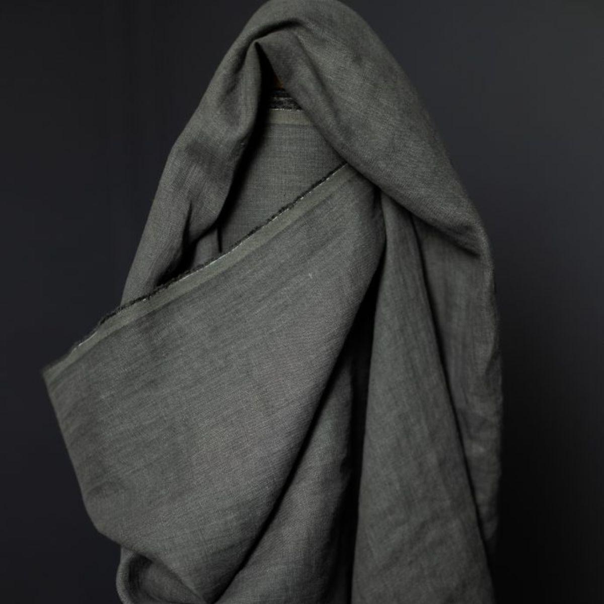 Merchant & Mills-185 Linen Core, Garden Slate-fabric-gather here online