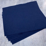 gather here-100% Wool Felt Sheets-fabric-04 Navy-gather here online