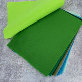 gather here-EcoFi Rainbow Craft Felt Sheets-craft-14 Apple Green-gather here online