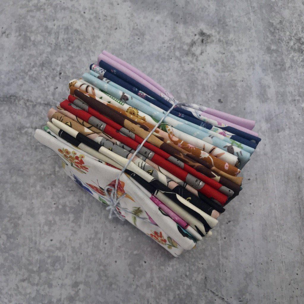 gather here-Fat Quarter Bundle - Mystery Youth Fabrics-fat quarters-Critters-gather here online