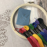 gather here - Our Fair City Boston Embroidery Kit - Summer - gatherhereonline.com