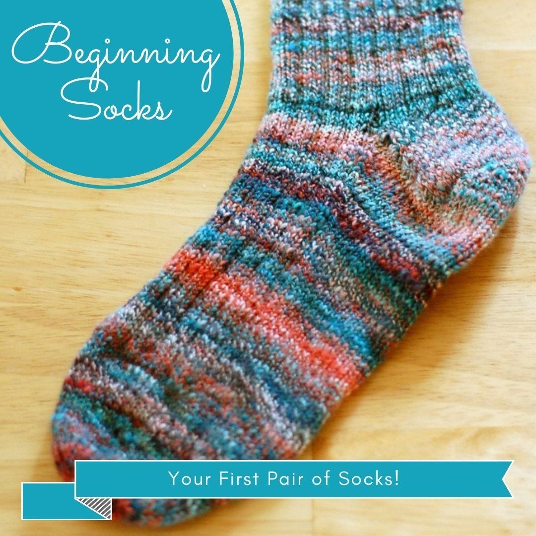 gather here classes - Beginning Socks - meets 3 times - Default - gatherhereonline.com